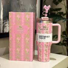Stanley Quencher H2.0 Tumbler 40oz – Floral Collection | Love Shack Fancy Edition 12ml